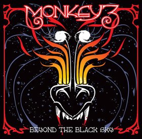 Monkey 3 - Beyond The Black Sky (Black / Red splatter) [Vinyl, LP]
