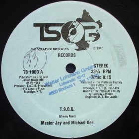 Master Jay & Michael Dee - T.S.O.B. [Vinyl, 12"]