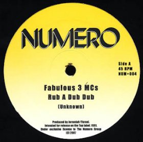 Fabulous 3 Mcs - Rub A Dub Dub [Vinyl, 12"]