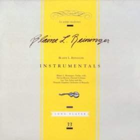 Blaine L. Reininger - Instrumentals [CD]