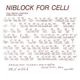 Phill Niblock - Niblock For Celli / Celli Plays Niblock [Vinyl, LP]