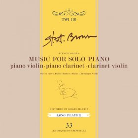 Steven Brown - Music For Solo Piano [CD]