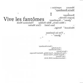 Martin Brandlmayr - Vive Les Fantomes [CD]