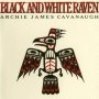 Archie Cavanaugh James - Black And White Raven (White)