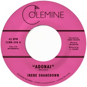 Ikebe Shakedown - Adonai (Transparent Blue) [Vinyl, 7"]