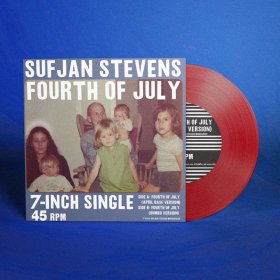 Sufjan Stevens - Fourth Of July (Opaque Red) [Vinyl, 7"]