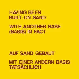 Dickie Landry & Lawrence Weiner - Having Been Built On Sand [Vinyl, LP]