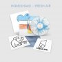 Homeshake - Fresh Air (Blue Clear Splatter)