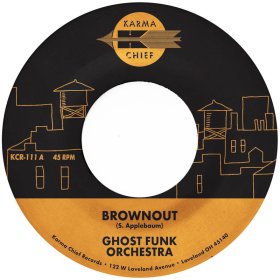 Ghost Funk Orchestra - Brownout (Fire Red) [Vinyl, 7"]