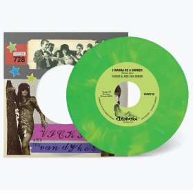 Vicky & The Van Dykes - I Wanna Be A Winner (Green White Marble) [Vinyl, 7"]
