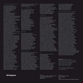 Matthew Friedberger - Old Regimes [Vinyl, LP]