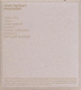 Chris Herbert - Mezzotint [CD]